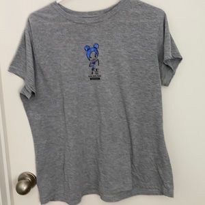 New Balance running shirt.